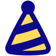 Party Hat Icon from Plump Pop Set