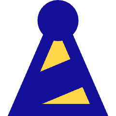Party Hat Icon from Sharp Pop Set