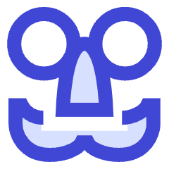 Party Mask Icon from Sharp Duo Set