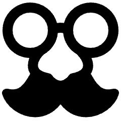 Party Mask Icon from Plump Solid Set