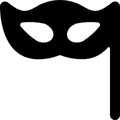 Party Mask Icon from Ultimate Bold Set