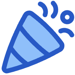 Party Popper Icon from Plump Duo Set