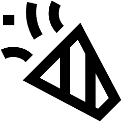 Party Popper Icon from Sharp Line Set