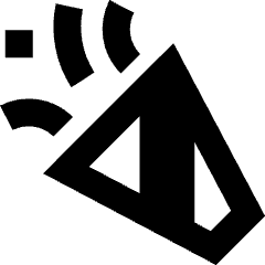 Party Popper Icon from Sharp Remix Set