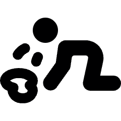 Party Throw Up Icon from Ultimate Bold Set