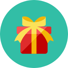Present Icon from Kameleon Colors Set