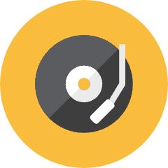 Record Icon from Kameleon Colors Set