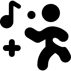 Singing Party Icon from Ultimate Bold Set
