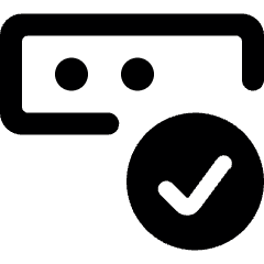 Password Approved Icon from Ultimate Bold Set