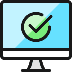 Password Desktop Approved Icon from Ultimate Colors Set