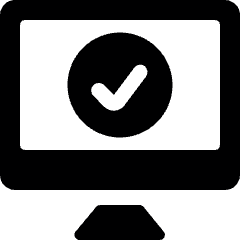 Password Desktop Approved Icon from Ultimate Bold Set
