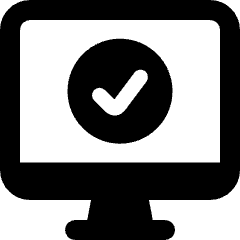 Password Desktop Approved Icon from Ultimate Bold Set