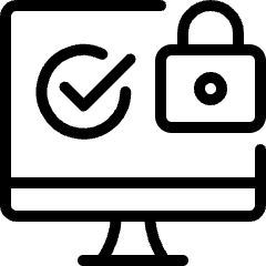Password Desktop Lock Approved Icon from Ultimate Light Set