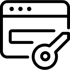 Password Key Icon from Ultimate Light Set