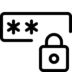 Password Lock 1 Icon from Ultimate Light Set