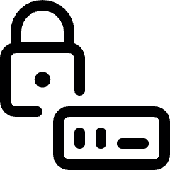 Password Lock Icon from Ultimate Regular Set