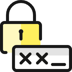 Password Lock Icon from Ultimate Colors Set