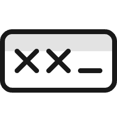 Password Type Icon from Ultimate Colors Set