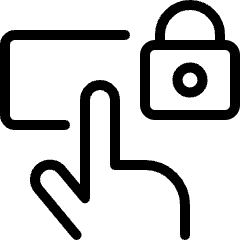 Touch Password Lock 1 Icon from Ultimate Light Set