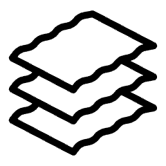 Pasta Lasagne Icon from Ultimate Light Set