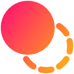 Pathfinder Circle Minus Front 2 Icon from Plump Gradient Set