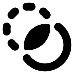 Pathfinder Circle Crop Icon from Core Solid Set