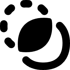 Pathfinder Circle Crop Icon from Flex Solid Set