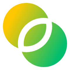 Pathfinder Circle Divide Icon from Sharp Gradient Set