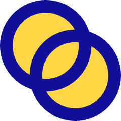 Pathfinder Circle Divide Icon from Sharp Pop Set