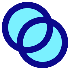 Pathfinder Circle Divide Icon from Core Pop Set