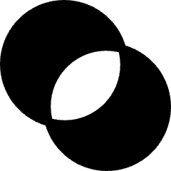 Pathfinder Circle Exclude Icon from Sharp Solid Set