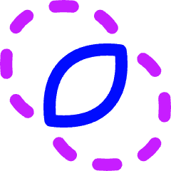 Pathfinder Circle Intersect Icon from Flex Neon Set