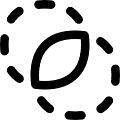 Pathfinder Circle Intersect Icon from Flex Line Set