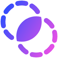 Pathfinder Circle Intersect Icon from Plump Gradient Set