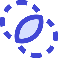 Pathfinder Circle Intersect Icon from Sharp Duo Set
