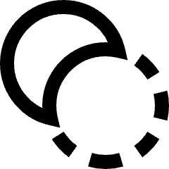 Pathfinder Circle Minus Front 1 Icon from Sharp Line Set