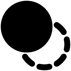 Pathfinder Circle Minus Front 2 Icon from Plump Solid Set