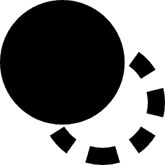 Pathfinder Circle Minus Front 2 Icon from Sharp Remix Set