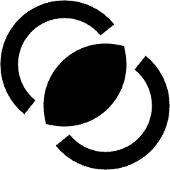 Pathfinder Circle Outline Icon from Sharp Solid Set