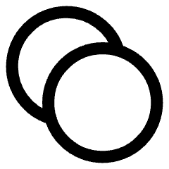 Pathfinder Circle Trim Icon from Core Line Set