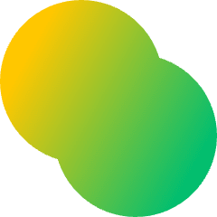 Pathfinder Circle Union Icon from Sharp Gradient Set