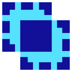 Pathfinder Intersect Icon from Sharp Pop Set