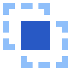 Pathfinder Intersect Icon from Sharp Flat Set