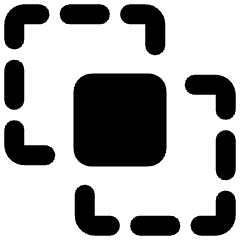 Pathfinder Intersect Icon from Ultimate Bold Set