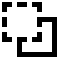 Pathfinder Minus Back 1 Icon from Sharp Line Set