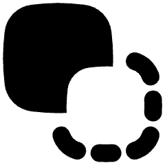 Pathfinder Minus Front 1 Icon from Flex Solid Set