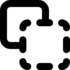 Pathfinder Minus Front Icon from Micro Line Set