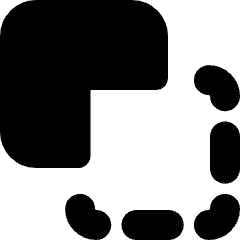 Pathfinder Minus Front Icon from Micro Solid Set