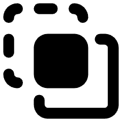 Pathfinder Square Crop Icon from Core Remix Set