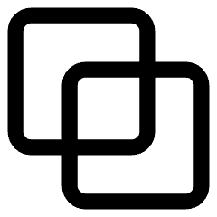 Pathfinder Square Divide Icon from Core Line Set